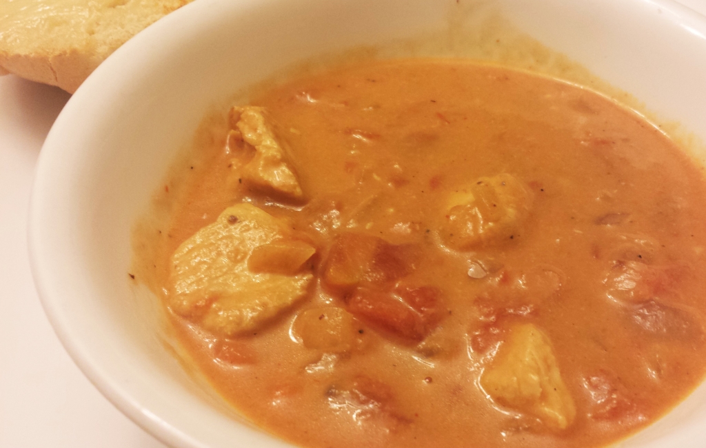 creamy cheddar tomato chicken stew blog ready